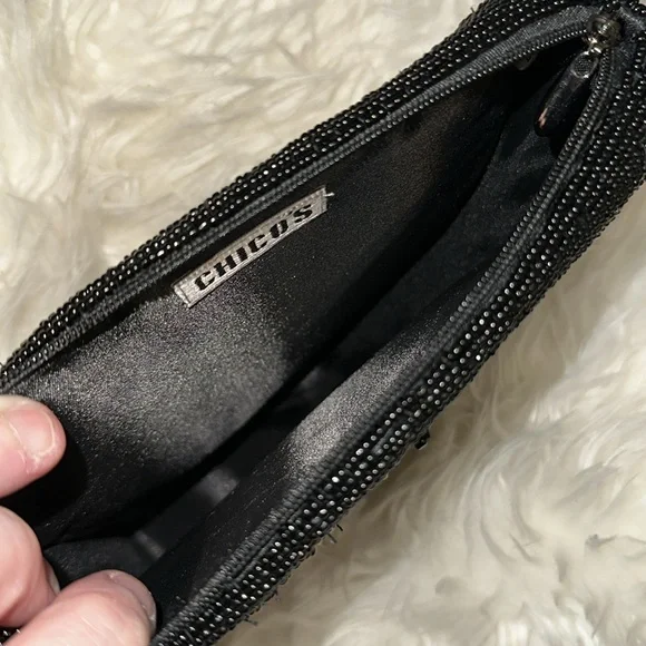 Chic Beaded Fan Clutch by Chico’s - Picture 9 of 11